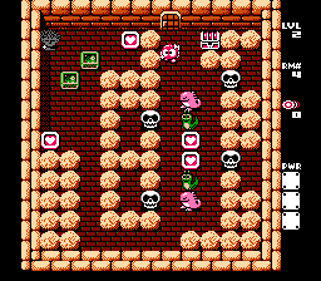 Adventures of Lolo 3 - Screenshot - Gameplay (World) - 256x224