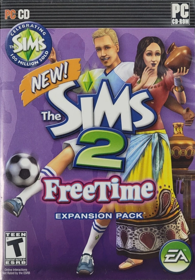The Sims 2: FreeTime - Box - Front (North America) - 1050x1506