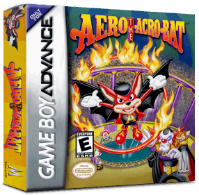 Aero the Acro-Bat - Box - 3D (North America) - 1016x998