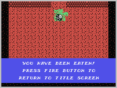 Quest for the Golden Chalice - Screenshot - Game Over (World) - 256x192
