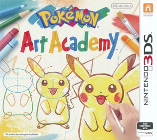 Pokémon Art Academy - Box - Front (Australia) - 898x800