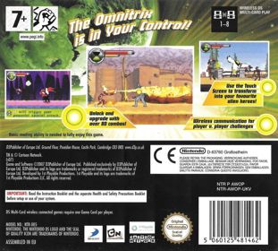 Ben 10: Protector of Earth - Box - Back (Europe) - 887x800