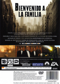 The Godfather: The Game - Box - Back (Spain) - 640x903