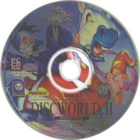 Discworld II: Mortality Bytes! - Disc (North America) - 800x800