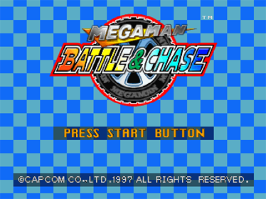 Mega Man Battle & Chase - Screenshot - Game Title (Europe) - 640x480