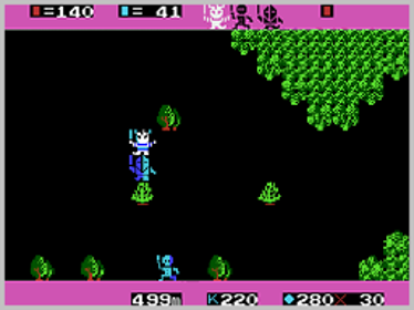 Bokosuka Wars - Screenshot - Gameplay (World) - 256x192