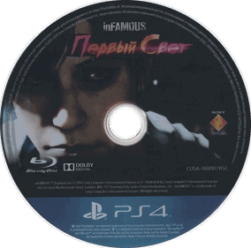 inFAMOUS First Light - Disc (Russia) - 768x759