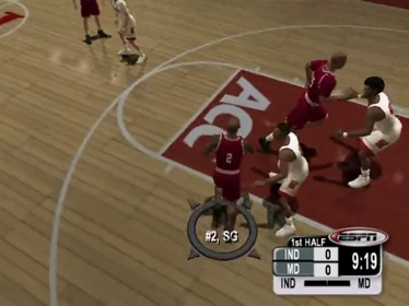 NCAA College Basketball 2K3 - Screenshot - Gameplay (North America) - 640x480