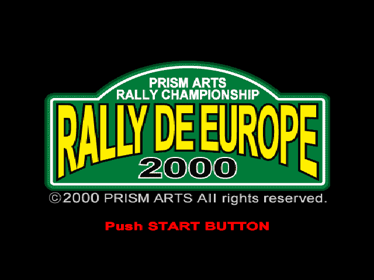 Rally De Europe - Screenshot - Game Title (Japan) - 640x480