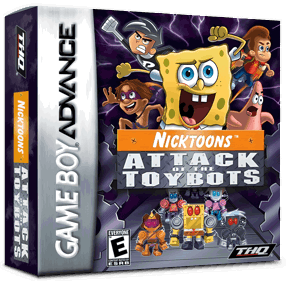 Nicktoons: Attack of the Toybots - Box - 3D (North America) - 1016x998