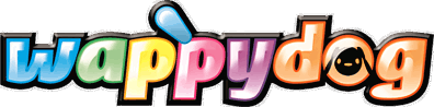 Wappy Dog - Clear Logo (North America) - 1598x395