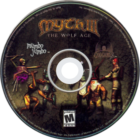 Myth III: The Wolf Age - Disc (North America) - 800x800