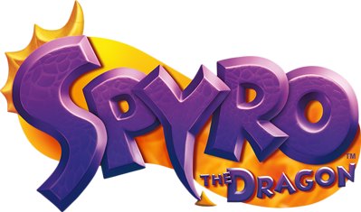 Spyro the Dragon - Clear Logo (World) - 695x409