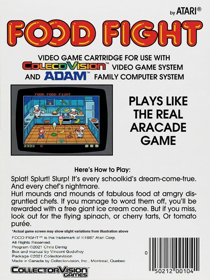 Food Fight - Box - Back (World) - 900x1200