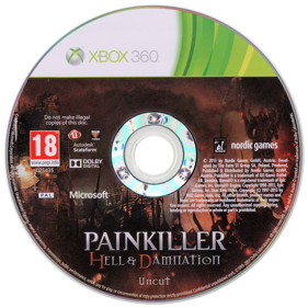 Painkiller: Hell & Damnation - Disc (Europe) - 900x900