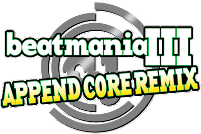 beatmania III: Append Core Remix - Clear Logo (World) - 4500x3000