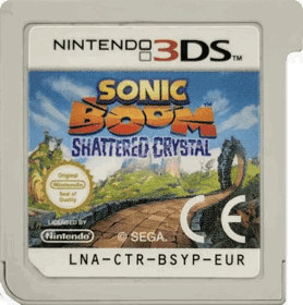Sonic Boom: Shattered Crystal - Cart - Front (Europe) - 607x612