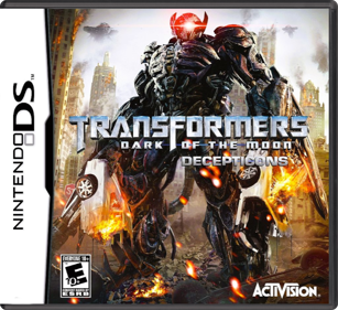 Transformers: Dark of the Moon: Decepticons - Box - Front - Reconstructed (North America) - 774x708