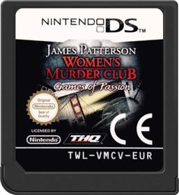 James Patterson: Women's Murder Club: Games of Passion - Cart - Front (Europe) - 517x564