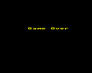 Meteor Mission - Screenshot - Game Over (United Kingdom) - 320x256