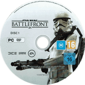 Star Wars Battlefront (2015) - Disc (World) - 794x796