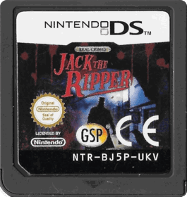 Real Crimes: Jack the Ripper - Cart - Front (Europe) - 745x788