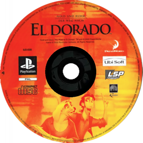 Gold and Glory: The Road to El Dorado - Disc (Europe) - 1000x1000