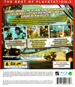 Ratchet & Clank Future: Tools of Destruction - Box - Back (Germany) - 3036x3497