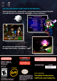 Luigi's Mansion: Premium Deluxe - Box - Back (North America) - 484x680