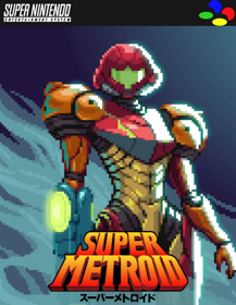 Super Metroid - Poster (North America) - 500x646