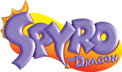 Spyro the Dragon - Clear Logo (World) - 4515x2668