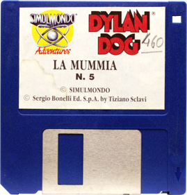 Dylan Dog 5: La Mummia - Disc (Italy) - 1159x1209