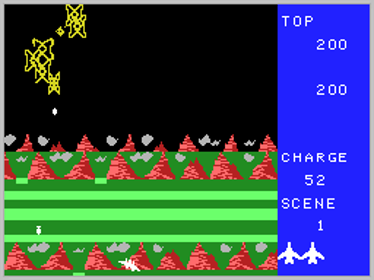 Exerion - Screenshot - Gameplay (World) - 256x192