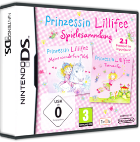Prinzessin Lillifee: Spielesammlung - Box - 3D (Germany) - 900x911