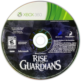 Rise of the Guardians - Disc (North America) - 917x917