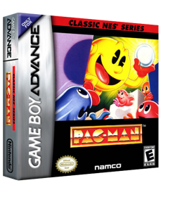 Classic NES Series: Pac-Man - Box - 3D (United States) - 456x528