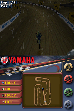Illustration of Yamaha Supercross