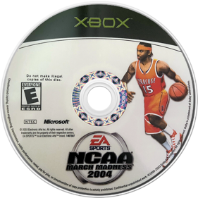 NCAA March Madness 2004 - Disc (North America) - 800x800