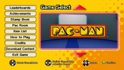 Pac-Man Museum - Screenshot - Game Select (World) - 1280x720