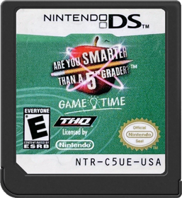 Are You Smarter Than a 5th Grader? Game Time - Cart - Front (North America) - 517x564