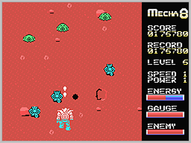 Mecha 8 - Screenshot - Gameplay (World) - 256x192