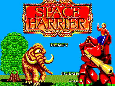 Space Harrier - Screenshot - Game Title (World) - 512x384