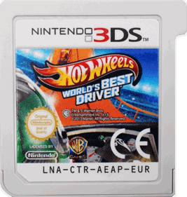 Hot Wheels: World's Best Driver - Cart - Front (Europe) - 784x824