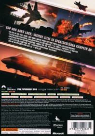Top Gun: Hard Lock - Box - Back (Germany) - 999x1421