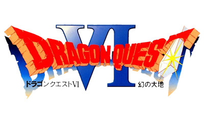 Dragon Quest VI: Maboroshi no Daichi - Clear Logo (World) - 1280x720
