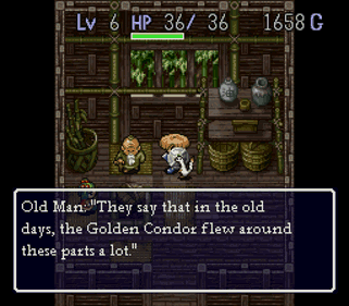 Fushigi no Dungeon 2: Fuurai no Shiren - Screenshot - Gameplay (World) - 256x224