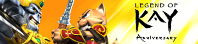 Legend of Kay: Anniversary - Banner (World) - 420x95