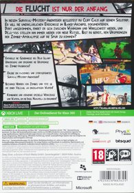 Escape Dead Island - Box - Back (Germany) - 902x1295