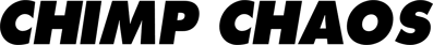 Chimp Chaos - Clear Logo (North America) - 2400x254