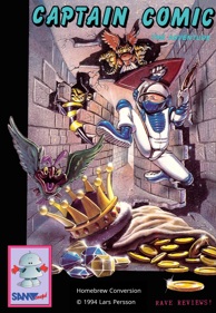 The Adventures of Captain Comic - Fanart - Box - Front (Europe) - 1160x1680